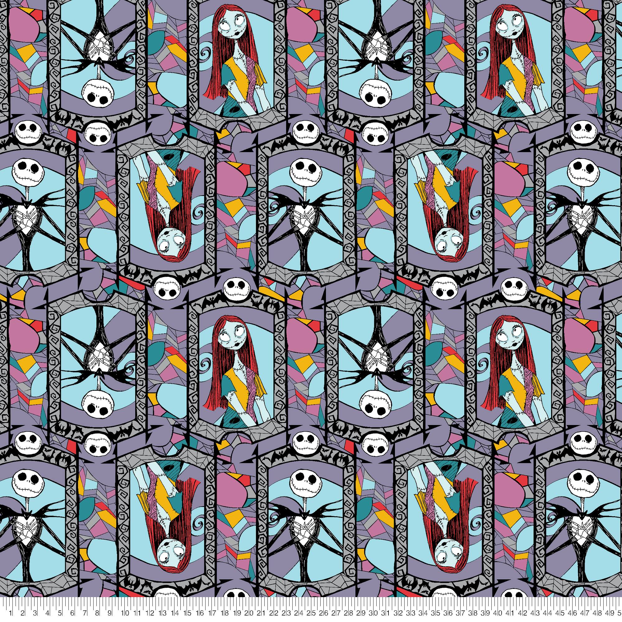 Springs Creative Disney® Nightmare Before Christmas Stained Glass Fleece